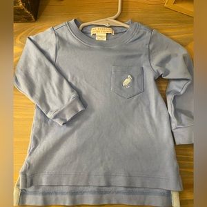 Blue Beaufort bonnet company long sleeve shirt. Worn once. Size 6-12 months